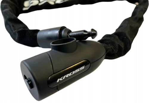 ZAPIĘCIE Rowerowe ŁAŃCUCH KROSS BLOKADA Zabezpieczenie Do Roweru Kluczyki na Arena.pl