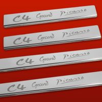 Listwa progowa CITROEN C4 GRAND PICASSO MK1 Stal nierdzewna 304 połysk 4szt