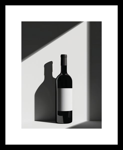 Plakat 15x20cm Butla Wina zdjęcie 3