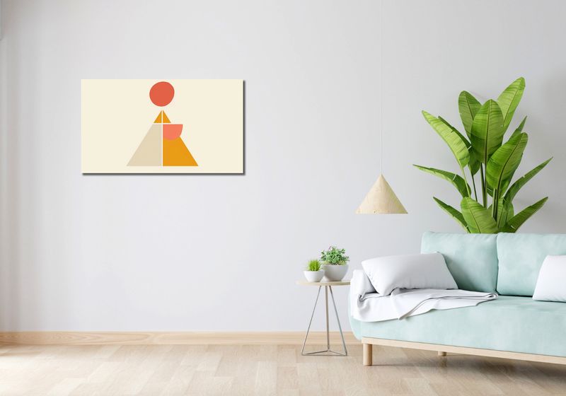 Obraz 90x50cm Piramida Równowagi zdjęcie 2