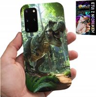 ETUI DO SAMSUNG GALAXY S20 PLUS - DINO DINOZAUR TYRANOZAUR CASE + FOLIA