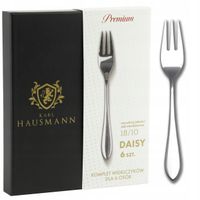 ZESTAW WIDELCZYKI DO CIASTA 6 os kpl PREMIUM 18/10