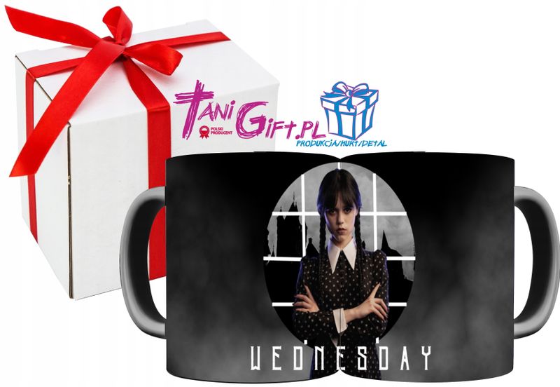 Magiczny Kubek Wednesday Addams zdjęcie 2