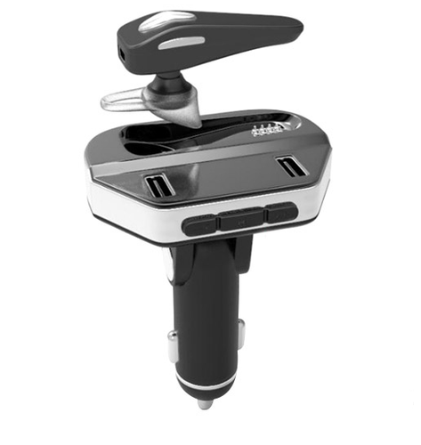 Transmiter V6 wraz ze słuchawką bezprzewodową z funkcją Bluetooth na Arena.pl