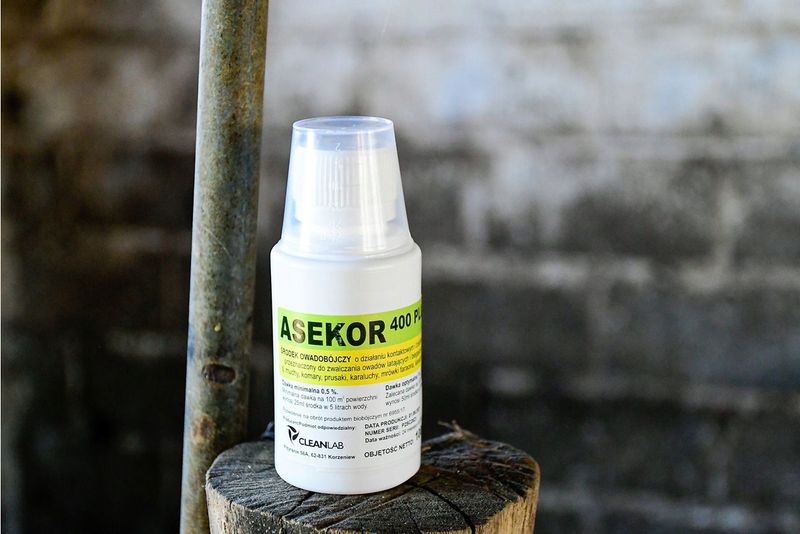 ASEKOR 400 Plus przeciwko owadom muchom muchy 30ml zdjęcie 5