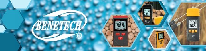 HIGROMETR MIERNIK WILGOTNOŚĆ TEMPERATURA POWIETRZA TERMOHIGROMETR BENETECH zdjęcie 8