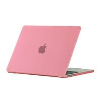 etui alogy hard case do apple macbook air 13 2022 m2 matowy różowy