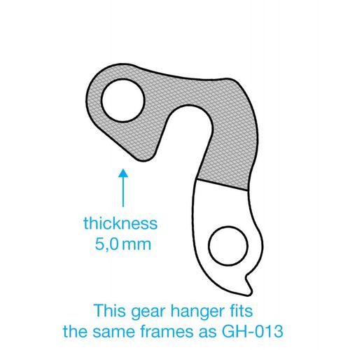 Hak przerzutki GW-5H GH-081 alu Centurion RedBull Norco Orbea Checker Pig na Arena.pl
