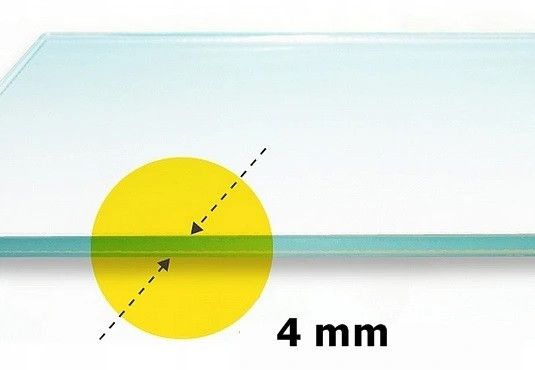 Szyba czyszcząca się do Kominka, pieca na wymiar zdjęcie 2