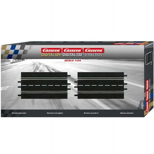 CARRERA DIGITAL 124/132 EVOLUTION Proste 2 szt. 20601 na Arena.pl