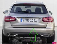 Mercedes C Klasa S205 Kombi LISTWA CHROM na Klapę