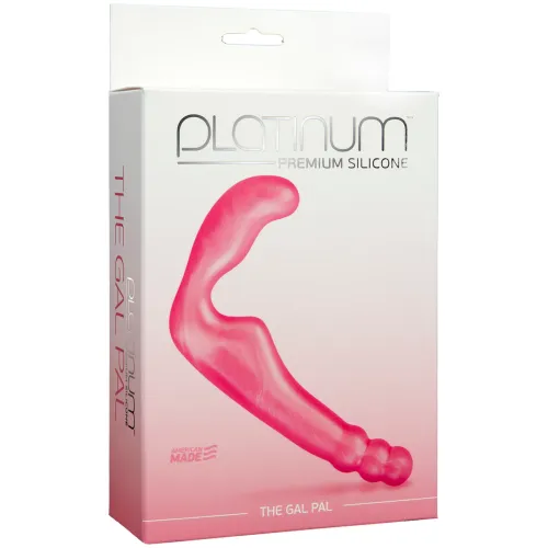 doc johnson platinum strapless system silikonowy rożowy 16,5 cm na Arena.pl