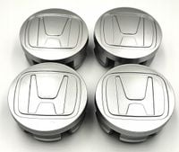 HONDA DEKIELKI na felgi zaślepki felg KAPSLE 57mm kołpaczki HONDA 4szt.
