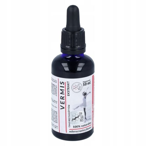 VERMIS krople ciało bez pasożytów glisty lamblie 50ml zdjęcie 1