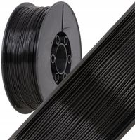 Filament Plastspaw PLA Black Czarny 1kg 1,75mm plastik do drukarki 3D AMS