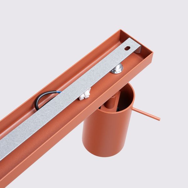 Plafon RING 3L ochra czerwona zdjęcie 4