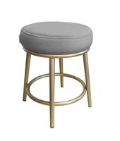 Taboret Ben noga metalowa złota MG17