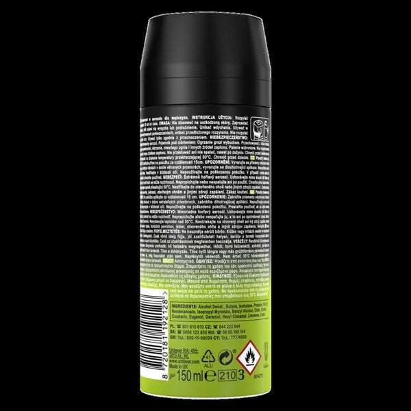 AXE Epic Fresh Body Spray dezodorant 150 ml DEO zdjęcie 4