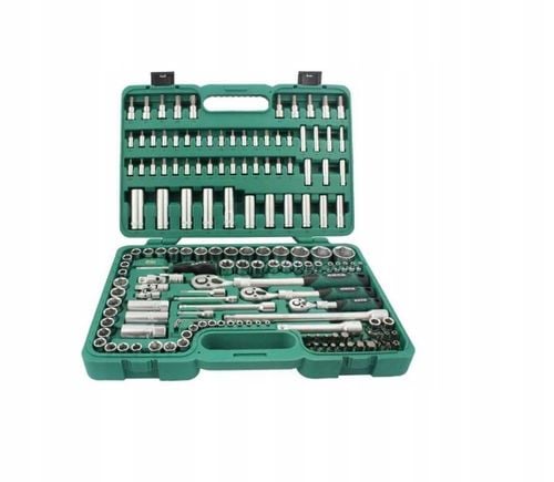 zestaw narzędzi 155 elem. 1/4" 3/8" 1/2" na Arena.pl