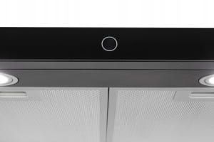 Okap kuchenny podszafkowy MODO 50 CZARNY zdjęcie 3