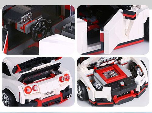 Zestaw Klocków Autko 1034El.białe na Arena.pl