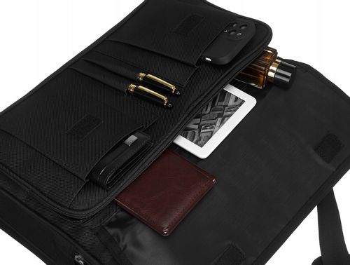 Materiałowa torba na laptopa do 15 cali - Rovicky na Arena.pl