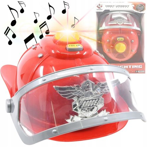 KASK STRAŻACKI Interaktywny + PISTOLET na WODĘ ze zbiornikiem MAŁY STRAŻAK na Arena.pl