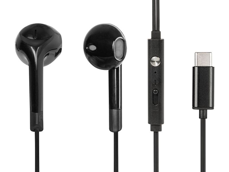 Słuchawki  BLOW B-17 BLACK USB-C zdjęcie 1