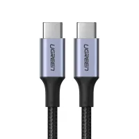 Kabel Ugreen US316 70427 USB-C - USB-C PD QC FCP 100W 5A 480Mb/s 1m - szary
