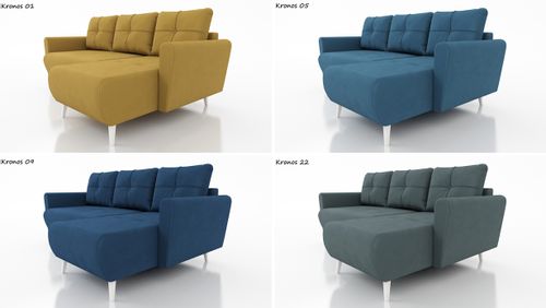 Narożnik MONET, sprężyny, f. spania na Arena.pl