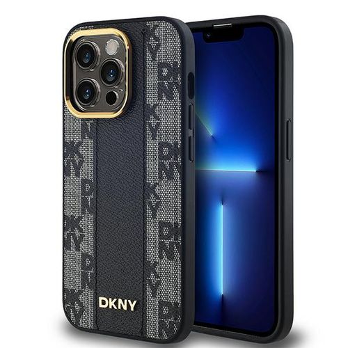 Etui do iPhone 14 Pro Max DKNY Leather Checkered Mono Pattern MagSafe na Arena.pl