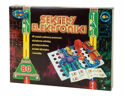 Sekrety elektroniki 80 eksperymentów zestaw 85958 Dromader na Arena.pl