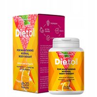 Dietoll suplement diety kontrola wagi 20 kapsułek