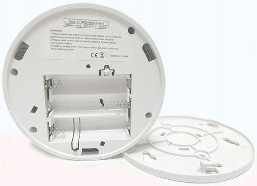 CZUJNIK WYKRYWACZ DETEKTOR CZADU CO TLENKU WĘGLA BEZPRZEWODOWY LCD na Arena.pl