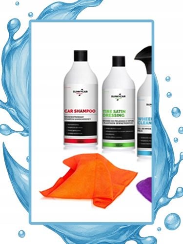 ZESTAW KOSMETYKÓW DO SAMOCHODU AUTA SUNNYCAR POMYSŁ NA PREZENT na Arena.pl