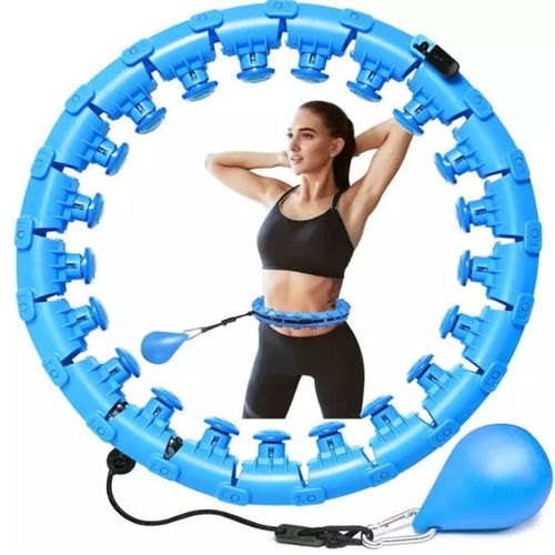 HULA HOP Z OBCIĄŻENIEM I FUNKCJA MASAŻU ODCHUDZAJĄCE Z WYPUSTKAMI SMART FIT na Arena.pl