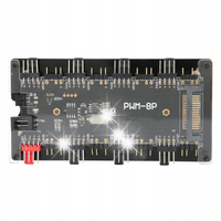 HUB WENTYLATORA OBUDOWY PWM 4PIN ARGB 5V 3PIN