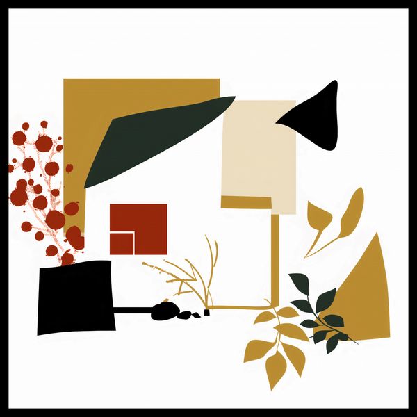 Plakat 70x70cm Wyłamany Ogród zdjęcie 2