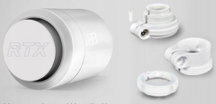 Głowica Termostatyczna RTX Termostat Inteligentny ZigBee TUYA Smart zdjęcie 5
