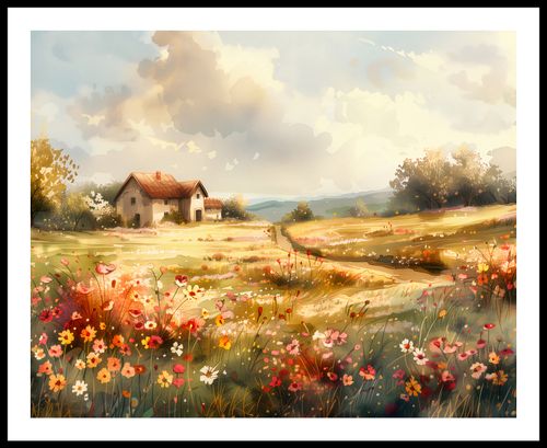 Plakat 76x60,5cm Sielski Domek na Arena.pl