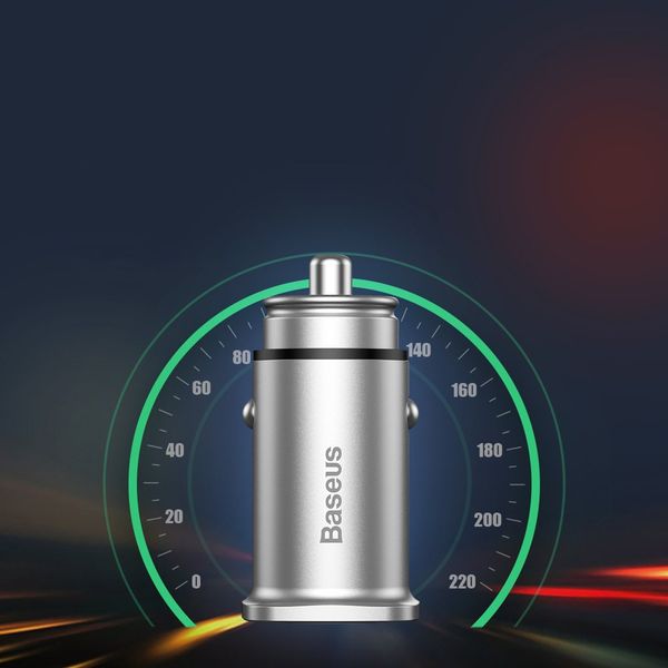 inteligentna ładowarka samochodowa square 2x usb qc3.0 quick charge zdjęcie 9