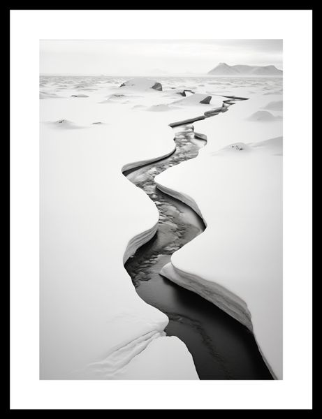 Plakat 25x35cm Szczeliny Mrozu zdjęcie 3