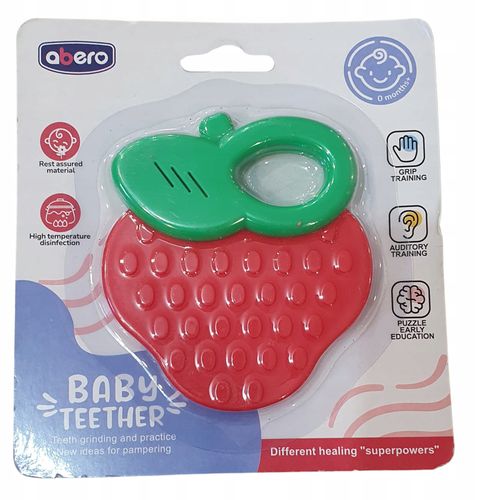 Grzechotka gryzak silikonowy dla niemowląt bezpieczny soft mix na Arena.pl