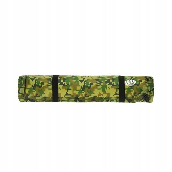 MATA SAMOPOMPUJĄCA pod namiot na plażę 185x65x5cm GRUBA pianka PU wzór moro zdjęcie 3