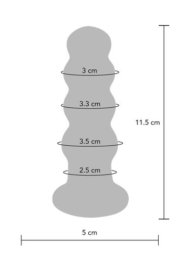 The Radiant Glass Buttplug Blue na Arena.pl