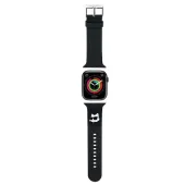 karl lagerfeld pasek klawmslcnk apple watch 38/40/41mm czarny/black