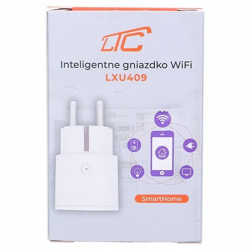 INTELIGENTNE GNIAZDKO WiFi LTC SMART TUYA WATOMIERZ PROGRAMATOR TIMER na Arena.pl