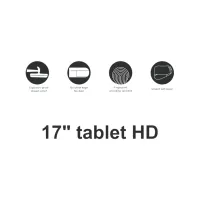 ochronna folia hydrożelowa 140µm 0,14 mm laptop do 17" hd uniwersalna