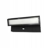 IdeaLED VELORION kinkiet zewnętrzny LED 27W 4000K IP65 PIR czarny