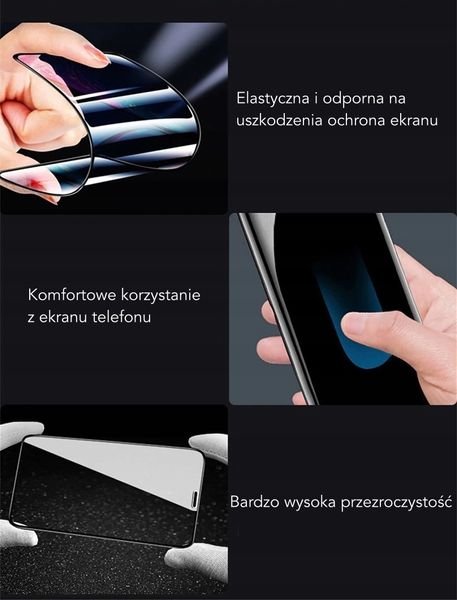 Szkło na ekran Ceramic 5D do Motorola E20 /E30/E40 zdjęcie 3